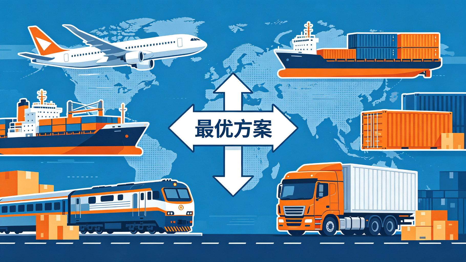 外贸新人怎么选国际物流渠道?按货量、产品、国家对号入座,看完不纠结