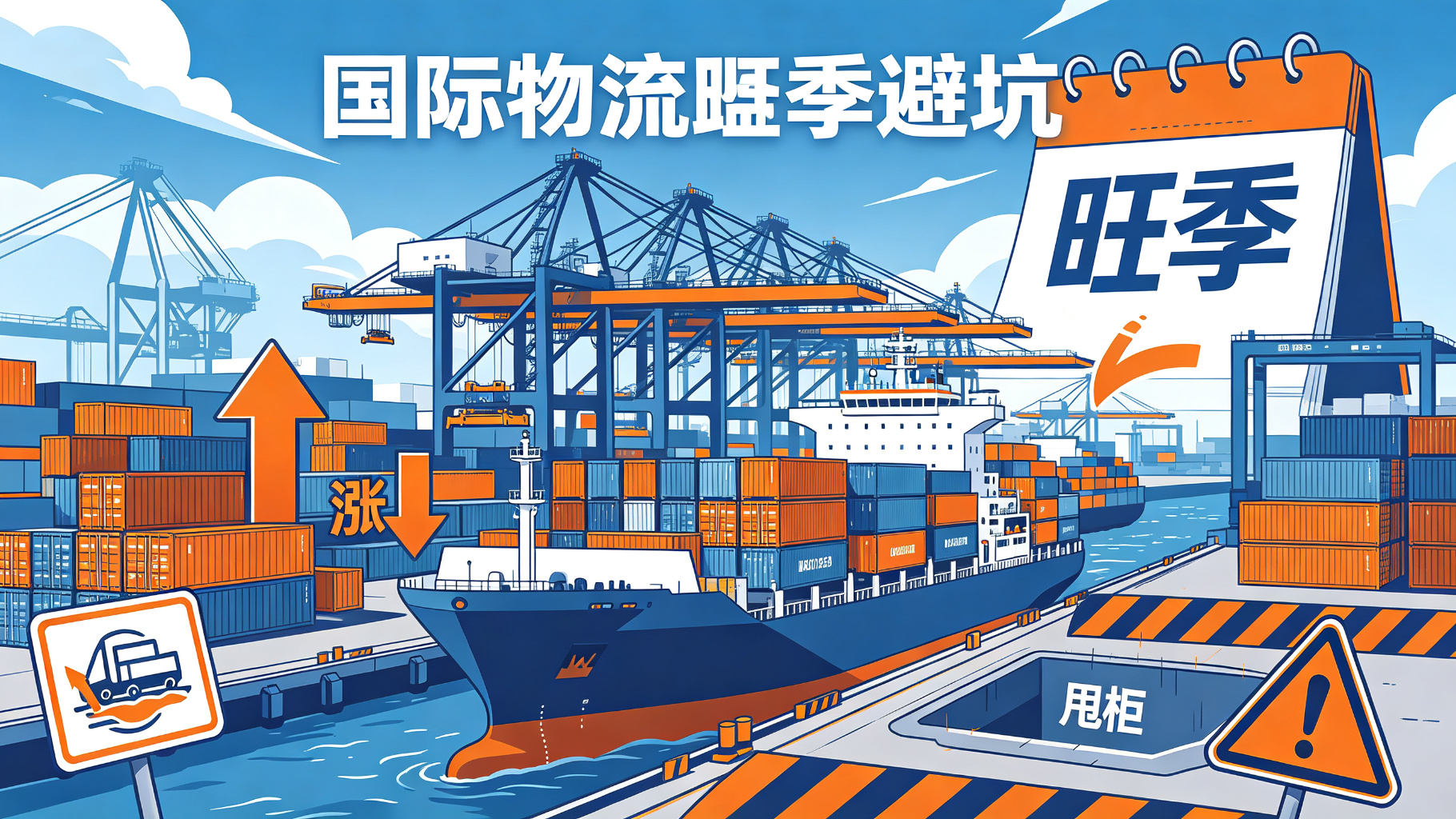 国际物流旺季避坑指南：涨价、甩柜、爆仓、延误怎么应对？老货代教你稳过旺季